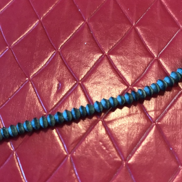 Vintage beaded necklace. Made by Artist. - Picture 4 of 5